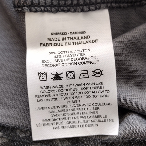 Nike Men's Dri-Fit Pullover Active Training Golf Athletic Polo Shirt Size L - Picture 13 of 14